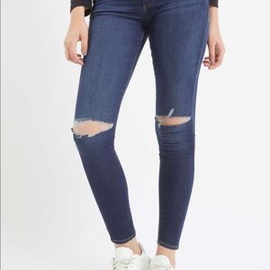 TOPSHOP Moto “Leigh” Jeans in blue 👖 size 30